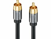 deleyCON 7,5m RCA – przewód do subwoofera (stan nowy) – zdjęcie 3