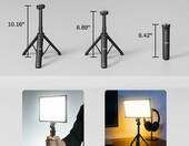 Panelowa lampa LED do aparatu RaLeno (stan nowy) – zdjęcie 5