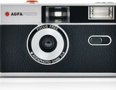 Aparat analogowy 35mm czarny AgfaPhoto (stan nowy) – zdjęcie 1