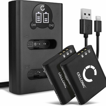 Akumulator Li-90B 1100mAh CELLONIC 2x (stan nowy)