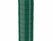 Taśma izolacyjna PCW zielona 15 mm x 10 m ERKO (stan nowy) – zdjęcie 2
