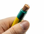 Taśma izolacyjna PCW zielona 15 mm x 10 m ERKO (stan nowy) – zdjęcie 5