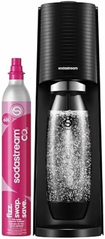 Saturator do wody SodaStream, czarny, Terra, stan: nowy