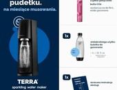 Saturator do wody SodaStream, czarny, Terra, stan: nowy – zdjęcie 3