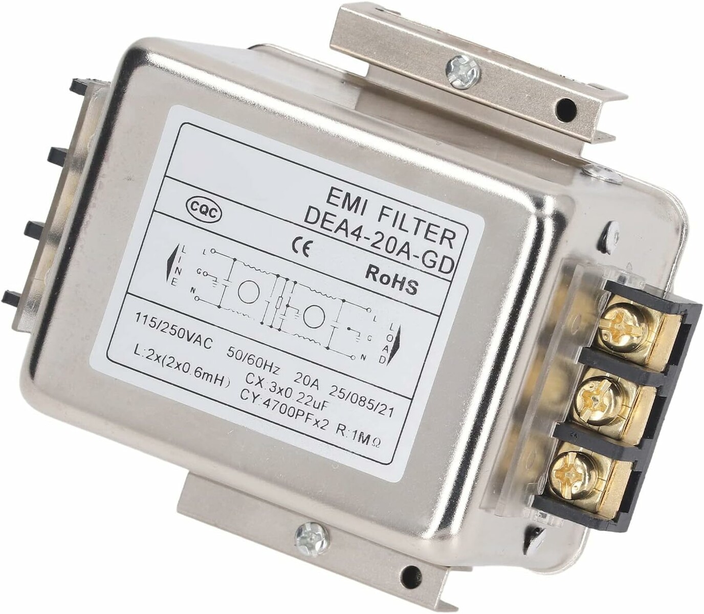 Filtr przeciwzakłóceni Uadme Filtr EMI 20A 250V (stan nowy)