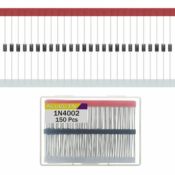 Diody prostownicze 1N4002 1A 100V ALLECIN, stan: nowy