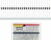 Diody prostownicze 1N4002 1A 100V ALLECIN, stan: nowy – zdjęcie 1