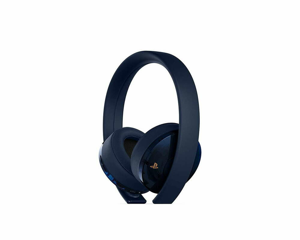Słuchawki bezprzewodowe do PlayStation 4 SONY PS4 Gold Wireless Navy