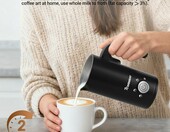 Spieniacz do mleka 4w1 600 W 300 ml NWOUIIAY (stan nowy) – zdjęcie 3