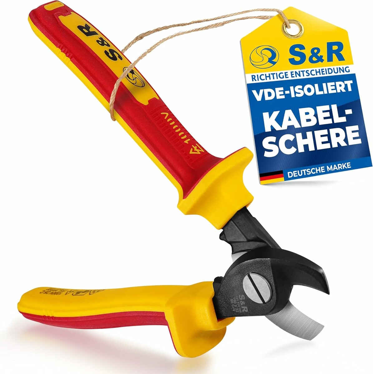 Nożyce do kabli VDE 1000 V S&R (stan nowy)