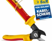 Nożyce do kabli VDE 1000 V S&R (stan nowy) – zdjęcie 1