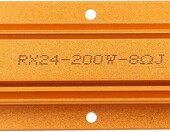 Rezystor mocy 200W 8 Ohm RX24 FTVOGUE – stan: nowy – zdjęcie 1