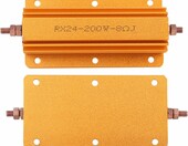 Rezystor mocy 200W 8 Ohm RX24 FTVOGUE – stan: nowy – zdjęcie 2