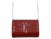 Kondensator wysokonapięciowy CBB81 2000V Teron (stan nowy) – zdjęcie 2