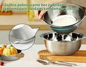 Komplet 2 cedzaków ze stali nierdzewnej NCOALE (stan nowy) – zdjęcie 5