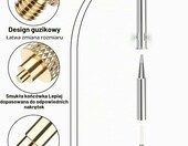 Komplet grotów lutowniczych 139 el. BOTEWO (stan nowy) – zdjęcie 3