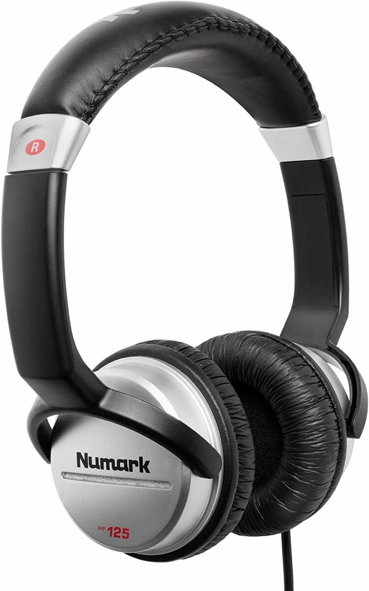 Zamknięte słuchawki DJ Numark HF125 – stan: nowy