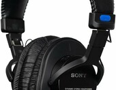Zamknięte słuchawki studyjne Sony MDR-7506, stan: nowy – zdjęcie 1