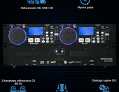 Podwójny odtwarzacz CD DJ Pronomic CDJ-230 – stan: nowy – zdjęcie 2