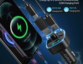 ORIA adapter Bluetooth 5.3 do radia samochodowego z ładowarką USB – zdjęcie 3