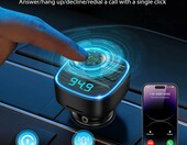 ORIA adapter Bluetooth 5.3 do radia samochodowego z ładowarką USB – zdjęcie 4