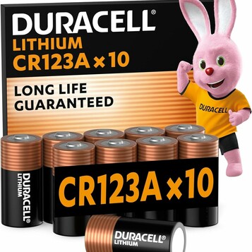 Baterie litowe 3V Duracell CR123A, stan: nowy
