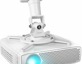 Duronic PB07XB uchwyt sufitowy do projektora, obrót 360°, biały – zdjęcie 1