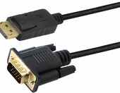 Kabel DisplayPort do VGA XMSJSIY 1,8 m – przejściówka do monitora – zdjęcie 1