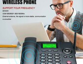 Lychee Bezprzewodowy Telefon Stacjonarny GSM Dual-SIM z radiem FM – zdjęcie 3