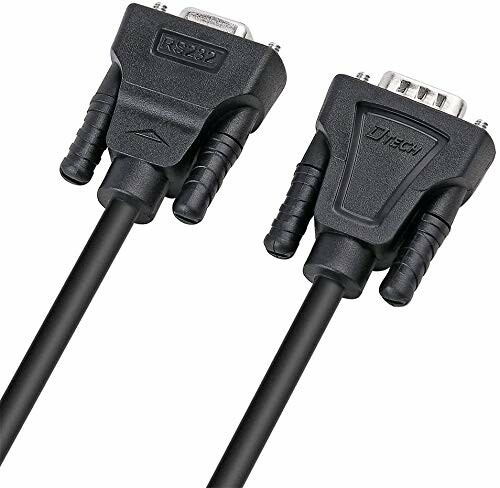 Kabel szeregowy DTECH RS232 DB9 5 m – modem zerowy, port COM