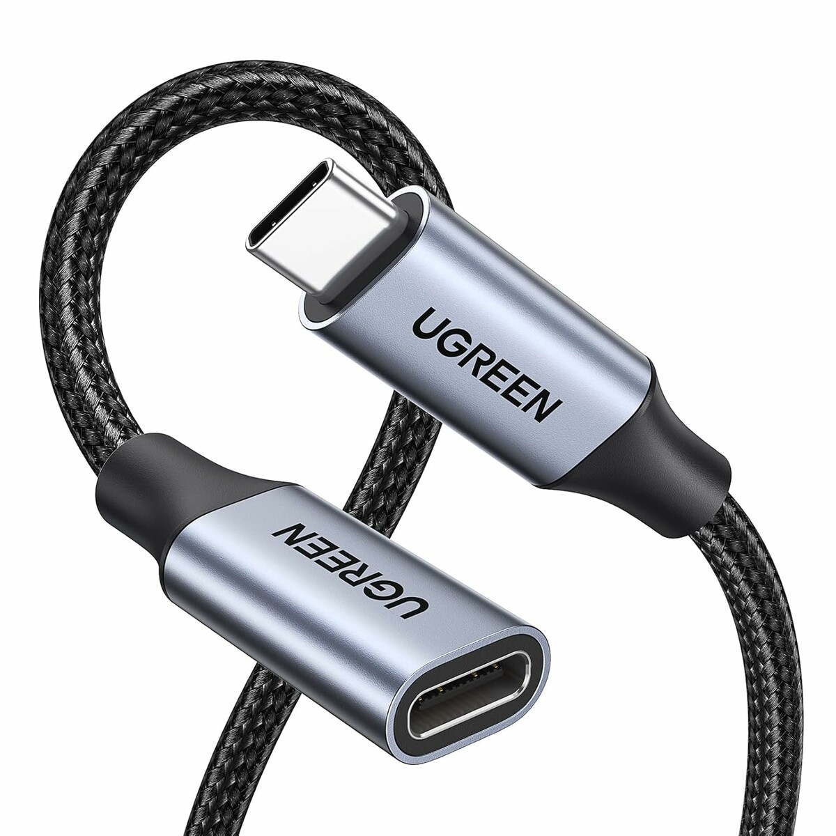 Przedłużacz USB-C UGREEN 1 m – 4K 60Hz wideo, 100W, 10 Gbps