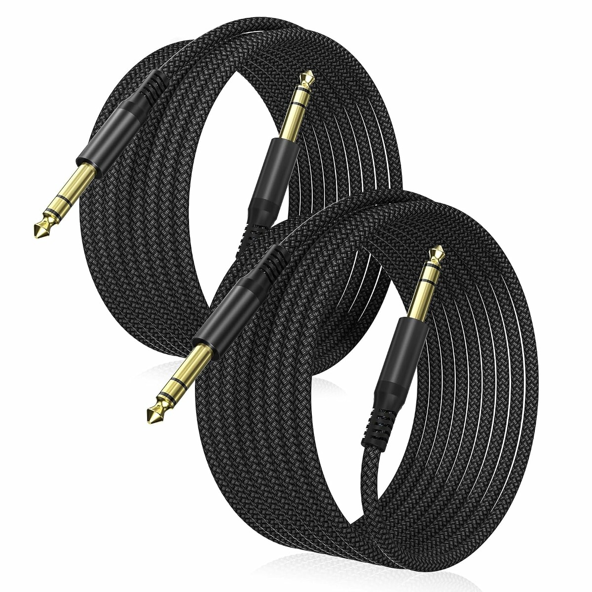 Elebase kabel instrumentalny TRS 6,35 mm 3 m, zestaw 2 szt.