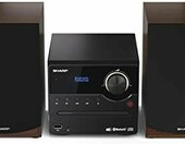 Sharp XL-B517D – wieża stereo z CD, Bluetooth i DAB+, brązowa – zdjęcie 5
