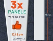 ECHOGEAR Osłona kabli do telewizora ściennego - maskownica na przewody – zdjęcie 4