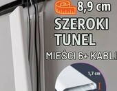 ECHOGEAR Osłona kabli do telewizora ściennego - maskownica na przewody – zdjęcie 5