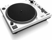 Lenco L-3810 gramofon DJ z napędem bezpośrednim, USB, biały – zdjęcie 4