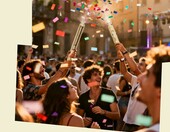 Partyjoker Zestaw 10x Armatka Konfetti - wyrzutnia konfetti na imprezę – zdjęcie 2