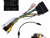 Hikity złącze ISO 16-pin do radia z Androidem, adapter 52-pin – zdjęcie 1