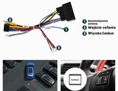 Hikity złącze ISO 16-pin do radia z Androidem, adapter 52-pin – zdjęcie 4