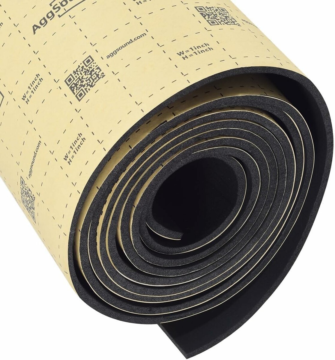 AggSound Mata tłumiąca dźwięk 4 mm, 6,04 m2 - izolacja akustyczna auta