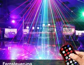 Littleboyny Projektor Świateł Dyskotekowych LED RGB DMX na imprezę – zdjęcie 4