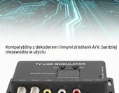 KUIDAMOS modulator RF TM70 UHF, konwerter AV na RF – zdjęcie 3