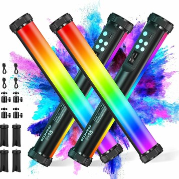 Light Stick Soonpho Zestaw 4x RGB LED (stan nowy)