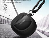 SURITCH etui ochronne TPU do słuchawek Bose QuietComfort z karabińczykiem – zdjęcie 3