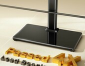 Perlegear PGTVS33 stojak stołowy na TV 24-60 cali, obrotowy, szkło – zdjęcie 5