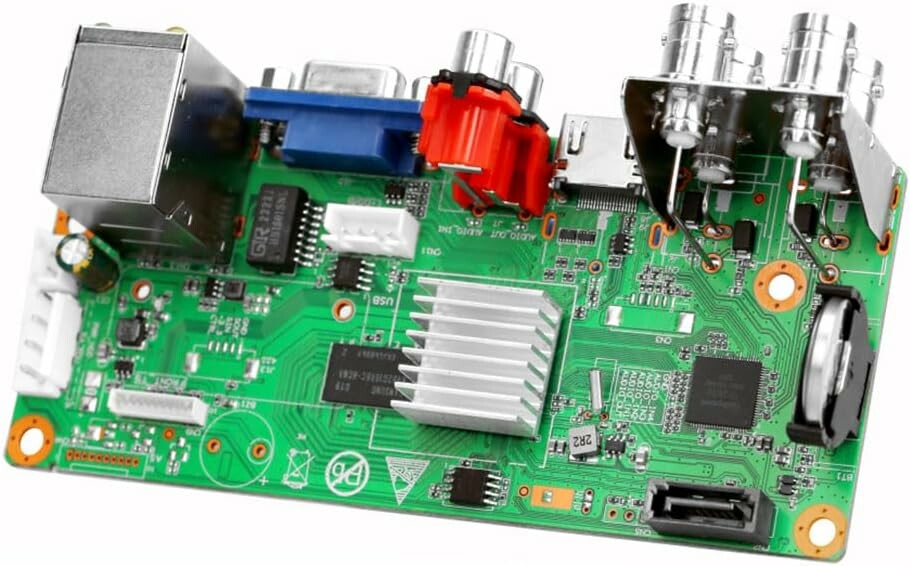 Karta DVR Kueohse 4CH 1080P H.265, hybrydowa AHD/TVI/CVI/IP