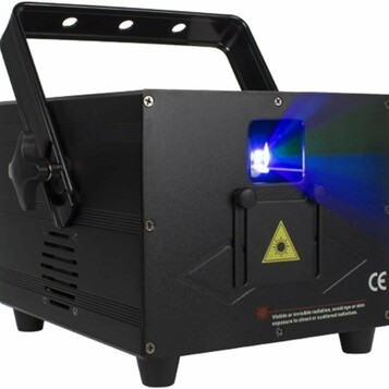 Skaner Świetlny RGB 3D DMX512 STRAFBRG – stan: nowy