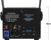 STRAFBRG Skaner Świetlny RGB 3D DMX512 - efekt sceniczny na imprezę – zdjęcie 3