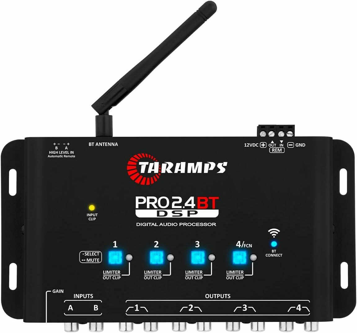Taramp's Pro 2.4 BT cyfrowy procesor dźwięku DSP do car audio