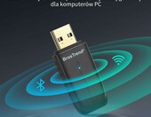 BrosTrend Adapter USB WiFi 6 + Bluetooth 5.4 do laptopa AX900 – zdjęcie 2